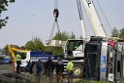 Schwerer VU LKW Zug Bergheim Kenten Koelnerstr P432